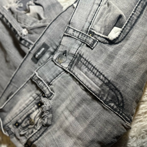 True Religion Ricky Distressed Black Jeans - Picture 7 of 7